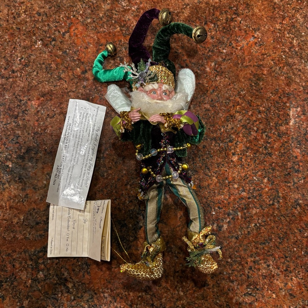 Mark Roberts Christmas Fairy Of Festivities Small 51-36722 Holiday Elf 194/500